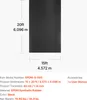 Membrana Dachowa Vevor Epdm 4 572X6 096 M 1 14 Mm Trwała Podgląd zdjęcia produktu 7