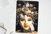 MuchoWow® Mauspad Mousepad Frau - Blumen - Make-up 40x60 cm Produktbild-Vorschau 5