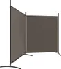 A product shot of a two-panel room divider. Voir les images du produit