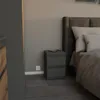 MRBLS_HOME - Nachttisch Grau Matt - Nachtschrank - Produktbild-Vorschau 9