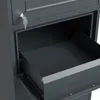DEGAMO Paketbox Paketkasten Briefkasten BREMEN 50x38x112cm, Produktbild-Vorschau 5