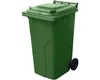 Odpadkový koš ICS GB4, 240 litrů, zelený, odpadkový koš Náhled obrázku produktu 1