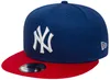 New Era Snapback Cap MLB Baumwolle Block NY Yankees Blau Produktbild-Vorschau 2