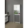 Skříň SIMPLEX ECO pro pračku 63x25x190cm, bílá Náhled obrázku produktu 3