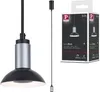 A product shot of a pendant light and its packaging. Produktbild-Vorschau