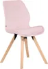 Stuhl Luna Samt pink Produktbild-Vorschau 1