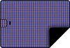 Tappetino da picnic 145x180 basic - blu Anteprima dell’immagine prodotto 2