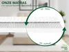 Ergonomische koudschuimmatras met 7 zones | 140 x 200 cm | Productafbeelding-voorbeeld 3