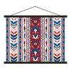MuchoWow® Textilposter Blumen - Muster - Pflanzen - Produktbild-Vorschau 1