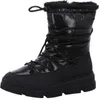 A black winter boot is shown against a white background. Náhled obrázku produktu