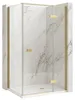 Rea Douchecabine Atlas 120x90 Brush Gold Rechtsaf Productafbeelding-voorbeeld 1
