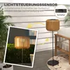 LED Außen-Stehlampe Solarleuchte mit warmweißem Licht und Produktbild-Vorschau 7