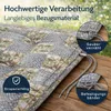 6x Coussin pour chaise de jardin 120x48cm Coussin pour Voir les images du produit 6
