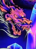 PSYWORK Schwarzlicht Stoffposter Neon Chromadepth "3D Produktbild-Vorschau 3