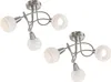 2er Set LED Deckenleuchten Lampenschirme Glas, Deckenlampen Produktbild-Vorschau 1
