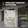 Ledvion - Dämmerungsschalter für den Außenbereich - Inkl. Produktbild-Vorschau 7