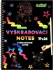 Zápisník Scratch/Scratch Rainbow 10 listov vo vrecku 19 x Náhľad obrázku produktu 2