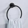 Delvant ESVAN Handtuchhalter Ring rund Edelstahl schwarz Produktbild-Vorschau 13