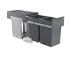 Hailo Collecteur de déchets 3666104 TA Swing Tandem 2x 15 L Voir les images du produit 1