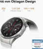 Smartwatch Huawei Watch GT 4 46 mm, design a ottagono, Anteprima dell’immagine prodotto 2