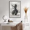 Gerahmtes Poster - Schwarzer Rahmen - Tänzer Folk Oriental Produktbild-Vorschau 6