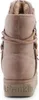 Back view of a beige boot. Anteprima dell’immagine prodotto
