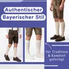 Trachtenschuhe +Trachtensocken Set Haferlschuhe wildleder Produktbild-Vorschau 5