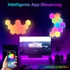 LED Sechseck Gaming Wandleuchte 3pcs Hexagon RGB IC Panel Produktbild-Vorschau 2