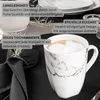 SÄNGER Kaffeebecher Set Bilgola Marmor 6 teilig Produktbild-Vorschau 5
