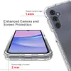 Galaxy A16 Hülle, Hybrid Transparente Rückseite TPU Bumper Produktbild-Vorschau 4