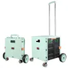 2in1 Einkaufstrolley: Klappbare Transportbox mit 6-Zoll Produktbild-Vorschau 1