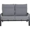 Siena Garden Loungebank Valencia Aluminium Ranotex®-Gewebe Produktbild-Vorschau 4