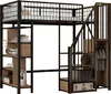 MODFU patrová postel 90×200 z kovu bez matrace, postel pro Náhled obrázku produktu 9
