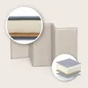 A diagram showing the layered construction of a baby product, with close-up insets. Produktbild-Vorschau