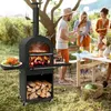 Four à pizza COSTWAY Outdoor, four à pizza au bois avec Voir les images du produit 2