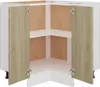 vidaXL Armoire basse d'angle Lyon chêne Sonoma Voir les images du produit 5