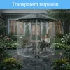 (3x6m)Plane Transparent mit ösen, 260g/m² PVC Abdeckplane Produktbild-Vorschau 6