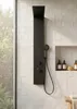 Badplaats Colonna Doccia Savara 140 x 20 cm - Nero - Set Anteprima dell’immagine prodotto 3