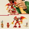 LEGO NINJAGO Kais Drachen-Mech Battle Set - Ninja Spielzeug Produktbild-Vorschau 5