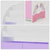 Scaffale per bambini 'Orust' con 4 contenitori con motivo a Anteprima dell’immagine prodotto 5
