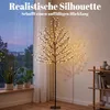 HOMCOM LED Lichterbaum 180 cm LED Baum mit 200 LEDs, 11 Produktbild-Vorschau 5