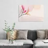 DEQORI Glasbild Echtglas 90x60 cm 'Hineinragende Zweige' Produktbild-Vorschau 3