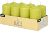 8 Papstar Stumpenkerzen Ø 50 mm, 100 mm kiwi 10583 Produktbild-Vorschau 3