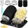 Sprossen Keimglas 2er Set, Sprossenglas Keimglas, 1000ml Produktbild-Vorschau 3