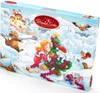 An advent calendar with a winter scene, featuring Princess Coralie, animals, and a Christmas tree. Produktbild-Vorschau