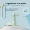 Handventilator USB Mini 3 Windstufen, 10 Stunden Laufzeit, Produktbild-Vorschau 3