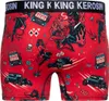 King Kerosin Boxershorts - Rockabilly Devil Rot XL Produktbild-Vorschau 2
