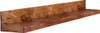 A wooden shelf against a white background. Voir les images du produit
