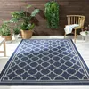 Teppich In- und Outdoor Flachgewebe Terrasse Balkon Produktbild-Vorschau 2