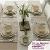 Cookinglife Servizio da tavola Cardida Beige 18 pezzi / 6 Anteprima dell’immagine prodotto 5